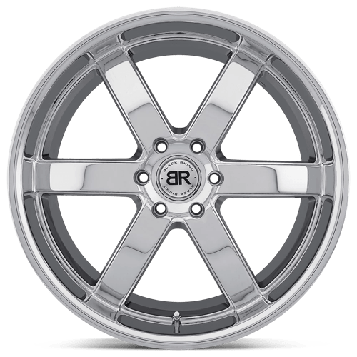 Black Rhino PONDORA Chrome 24x10 +25 6x139.7mm 112.1mm - WheelWiz