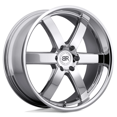 Black Rhino PONDORA Chrome 22x9.5 +25 6x139.7mm 112.1mm - WheelWiz