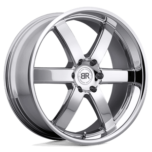 Black Rhino PONDORA Chrome 22x9.5 +25 6x139.7mm 112.1mm - WheelWiz