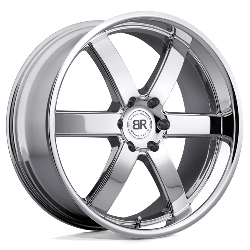 Black Rhino PONDORA Chrome 24x10 +35 6x135mm 87.1mm - WheelWiz