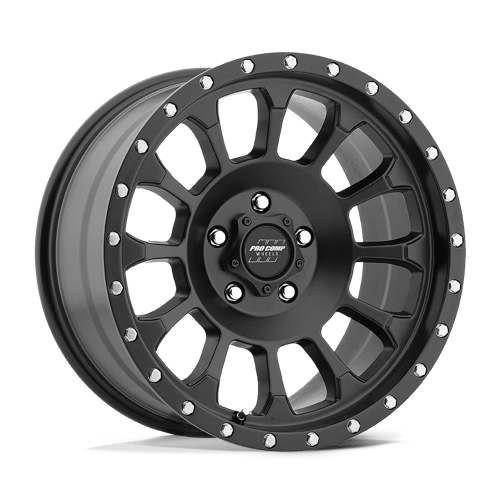Pro Comp Alloys PA34 ROCKWELL Satin Black 18x9 0 6x139.7mm 108mm