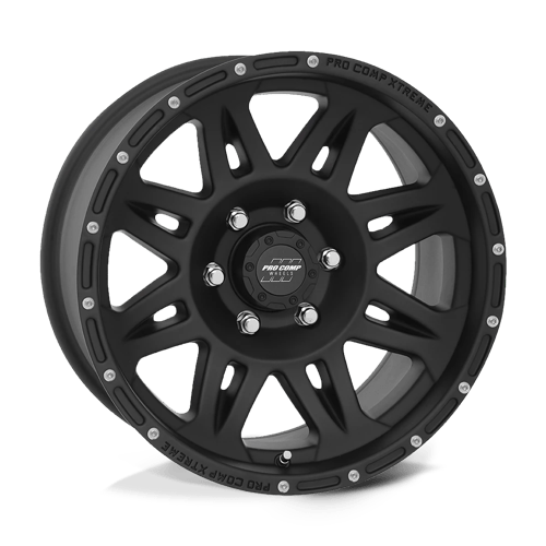 Pro Comp Alloys PA5 TORQ Flat Black 17x8 0 6x139.7mm 106.1mm