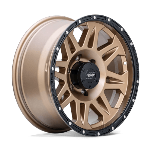 Pro Comp Alloys PA5 TORQ Matte Bronze W/ Black Lip 17x9 -6 5x127mm 78.1mm