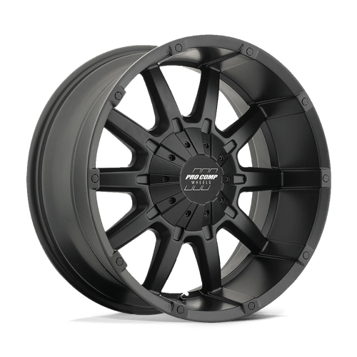 Pro Comp Alloys PA50 GAUGE Satin Black 20x9 -12 6x135|6x139.7mm 108mm