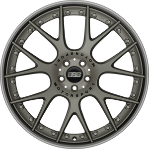 BBS CHRII 21x10.5 +47 5x130 71.6 PLATINUM w/STAINLESS LIP