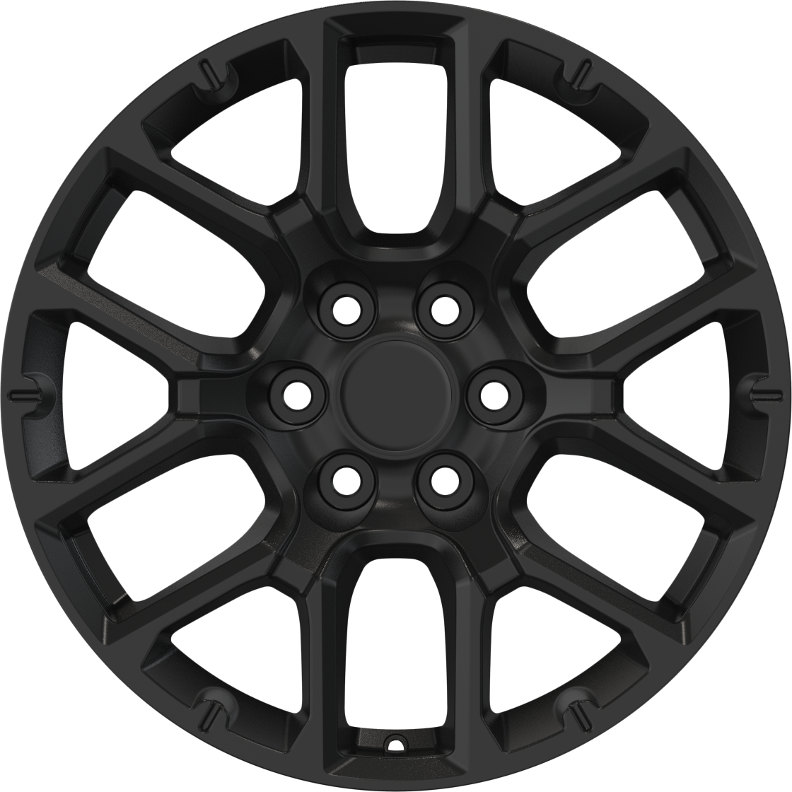 YKW Replica GR1 Gloss Black 20x9 +28 6x139.7mm 78.1mm