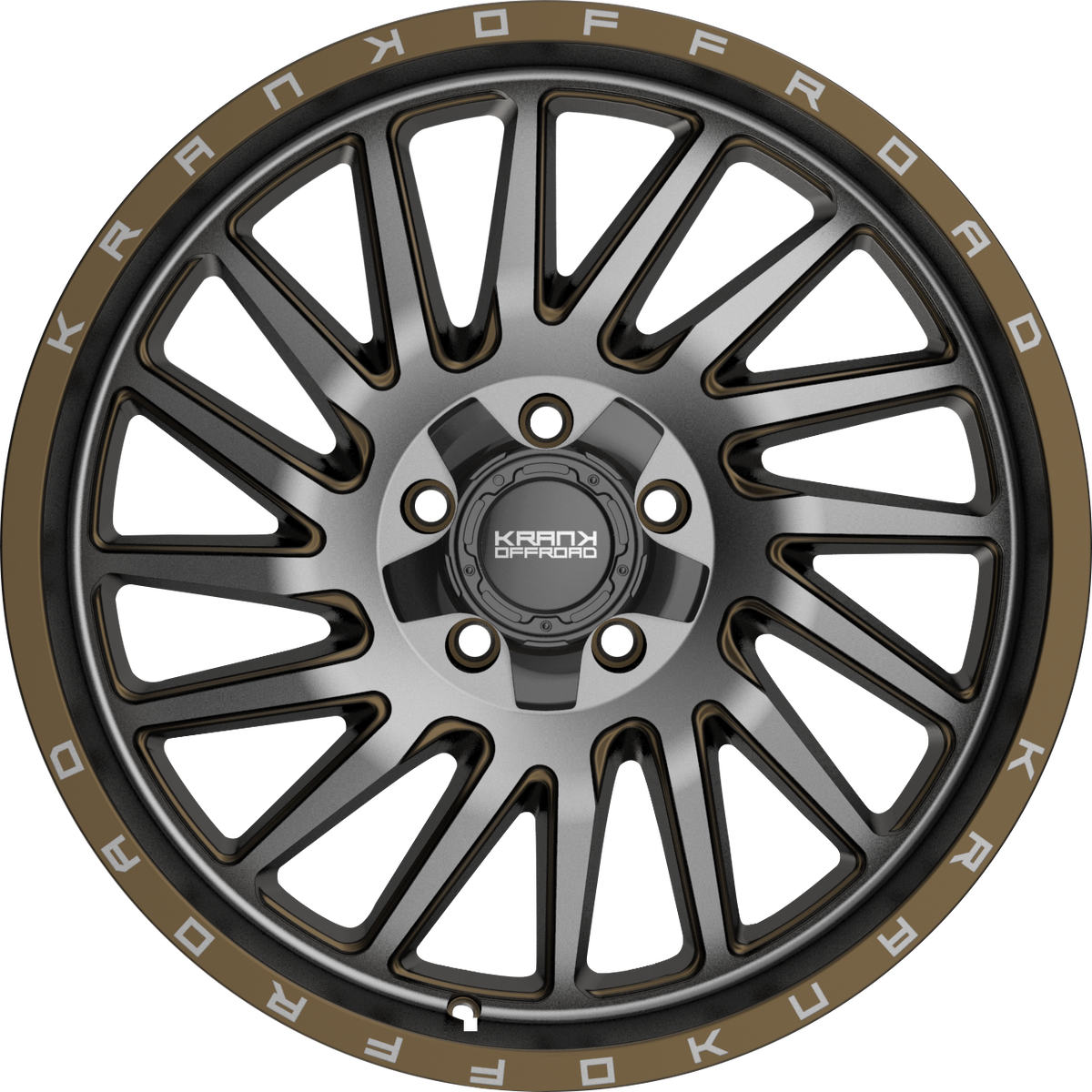 Krank Coil Bronze Dark Tint 20x9 0 5x127|5x139.7mm 77.8mm - Wheelwiz