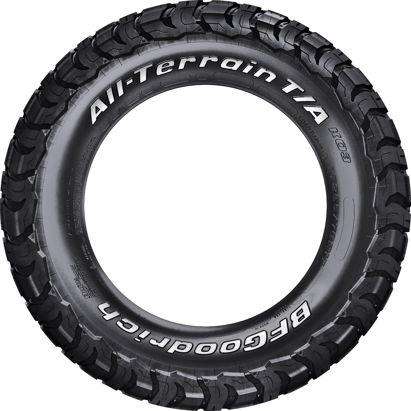 BFGoodrich All-Terrain T/A KO3 37X12.50R17LT - Wheelwiz