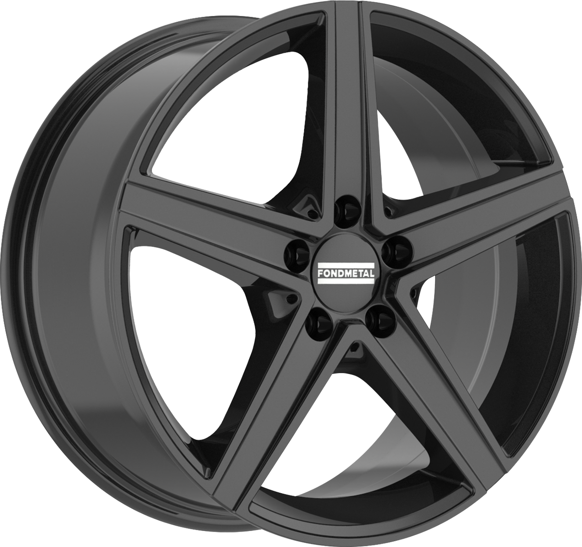 Fondmetal Ioke Gloss Black 18x8 +38 5x112mm 66.5mm - Wheelwiz