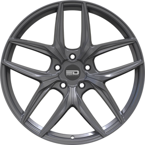 Euro Design Forza Gloss Gunmetal 19x8.5 +35 5x114.3mm 72.6mm