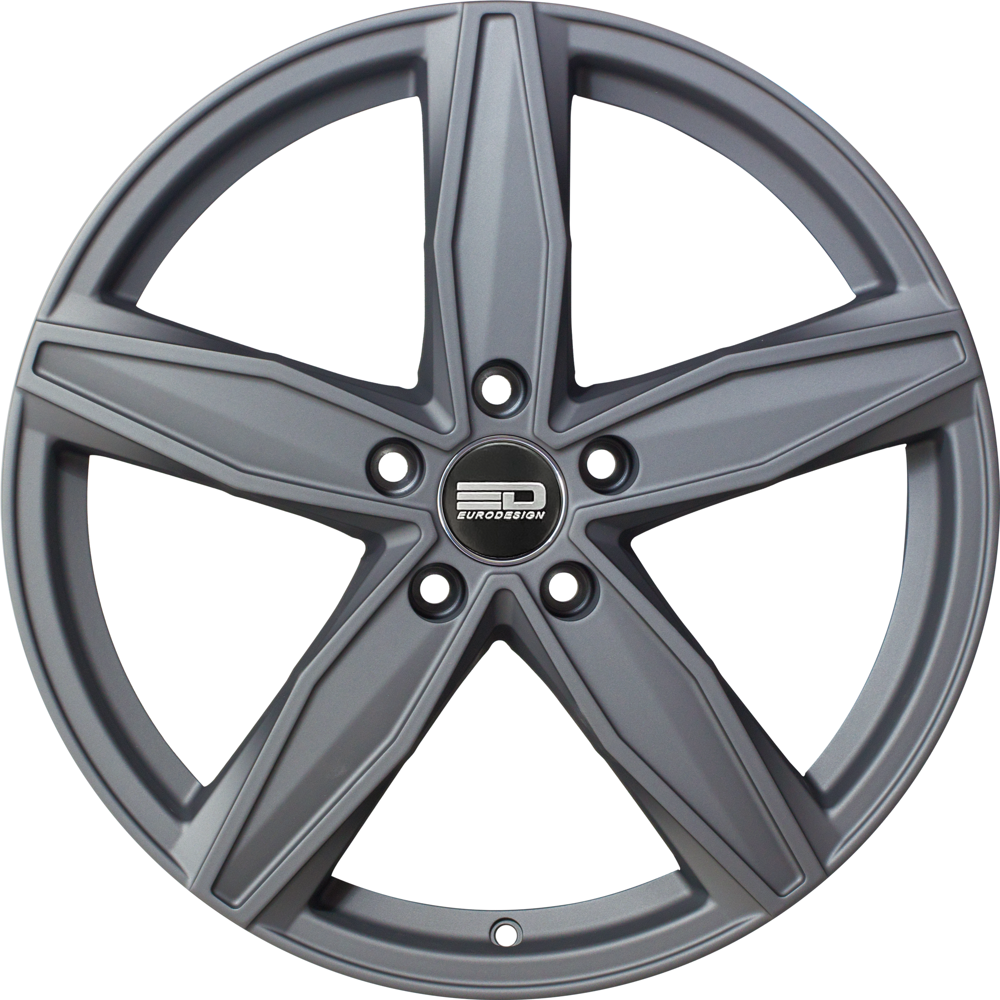 Euro Design Berlin - EFS Matte Gunmetal 17x7.5 +42 5x100|5x105|5x110|5x112|5x115|5x118|5x108|5x114.3|5x98mm 72.6mm - WheelWiz