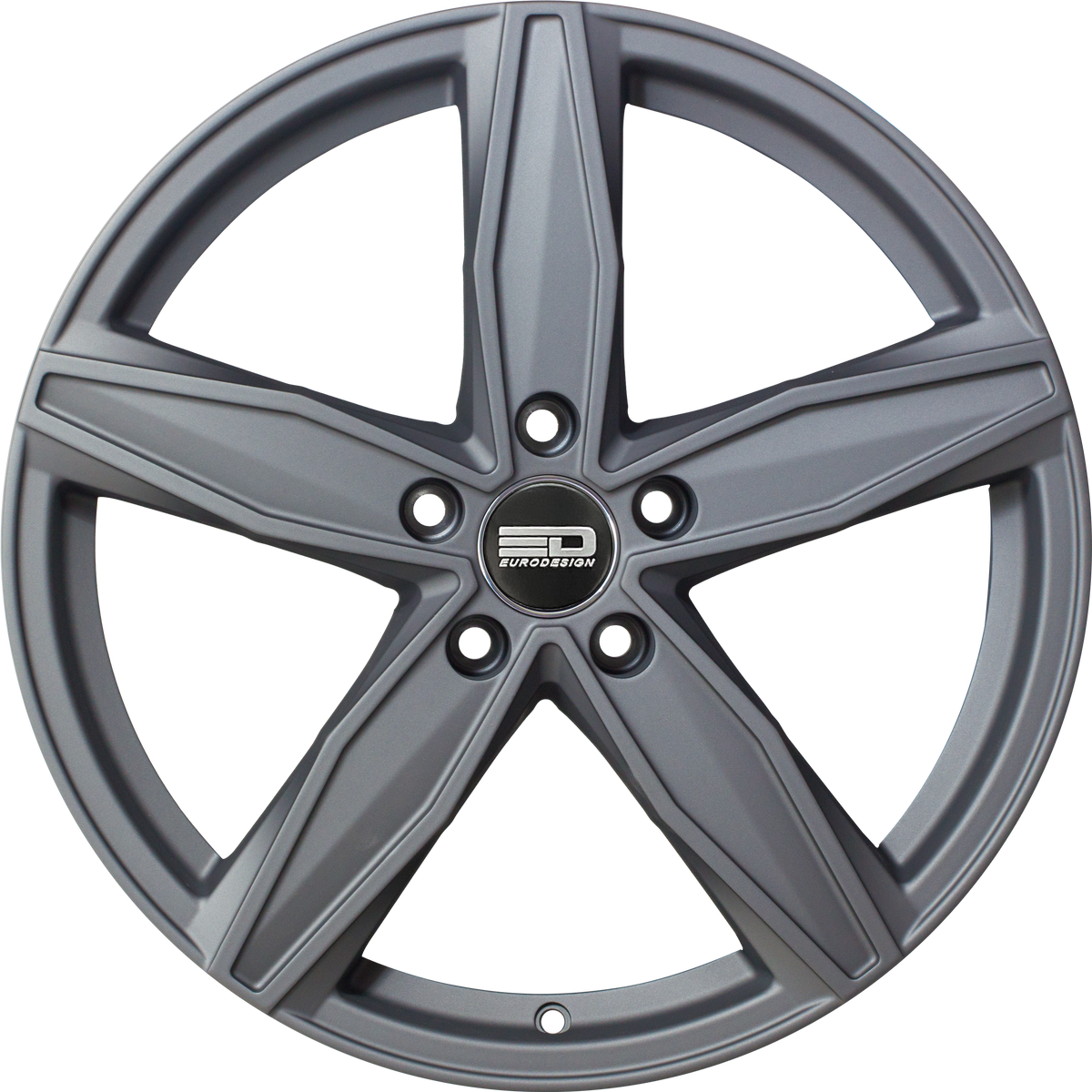 Euro Design Berlin - EFS Matte Gunmetal 18x8 +42 5x100|5x105|5x110|5x112|5x115|5x118|5x108|5x114.3|5x98mm 72.6mm - Wheelwiz