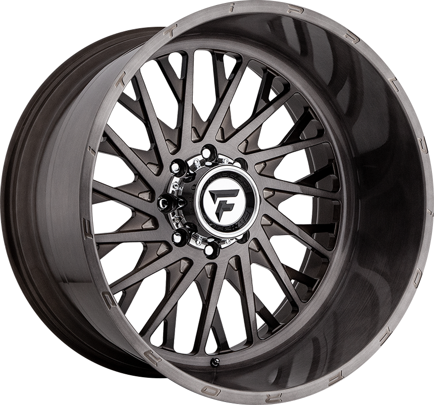 Fittipaldi FA08MBDT Gloss Black w/ Machined Face and Dark Tint 22x12 -44 5x127|5x139.7mm 78.1mm