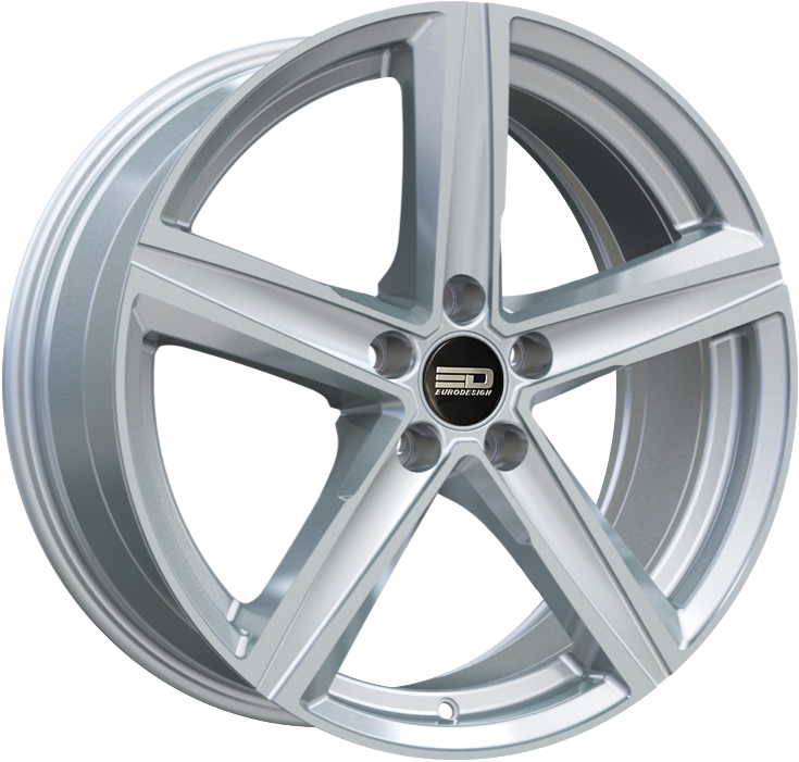 Euro Design Spa Hyper Silver 17x7.5 +42 5x114.3mm 60.1mm - WheelWiz