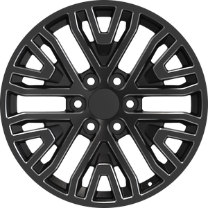 YKW Replica GR3 Gloss Black Milled 20x9 +24 6x139.7mm 78.1mm - Wheelwiz