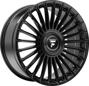 Fittipaldi FS370B Gloss Black 22x9.5 +25 6x135|6x139.7mm 106.2mm