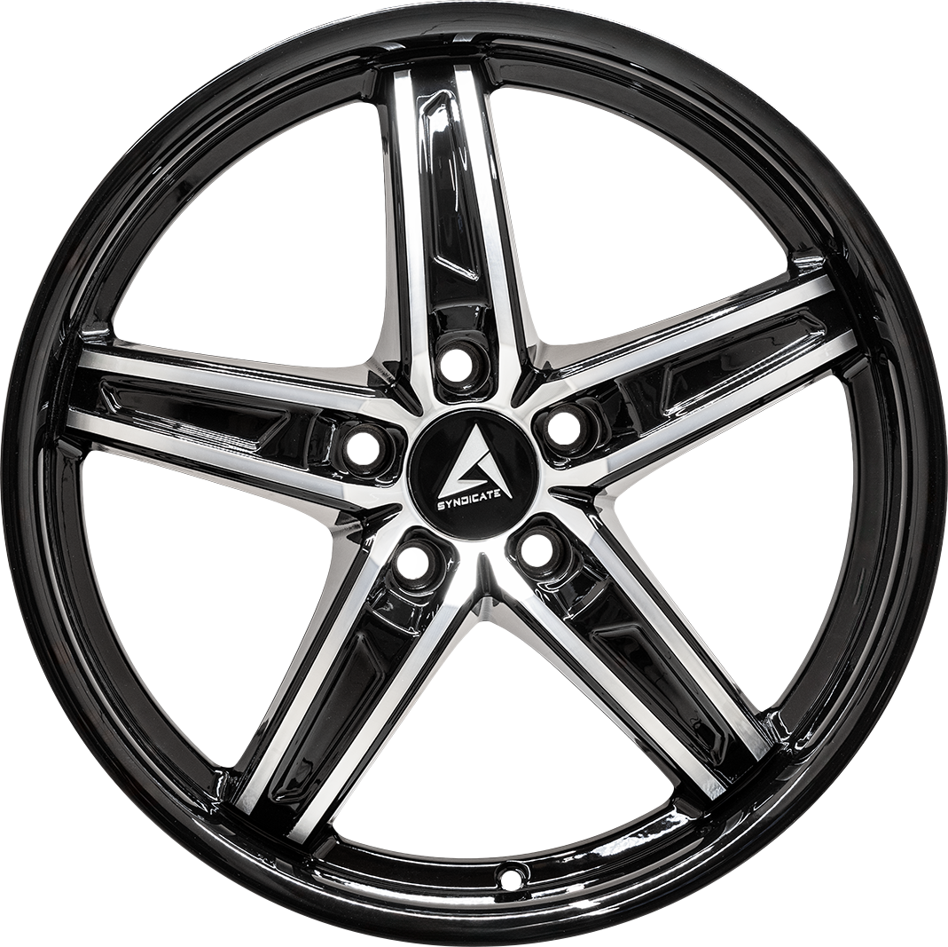 Armed Wheels Boss Black Machined Face Black Lip 20x10 +37 5x120mm 74.1mm - Wheelwiz