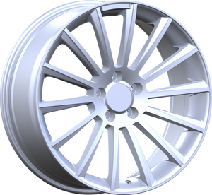 YKW Replica MF10 Silver 19x8 +30 5x112mm 66.6mm - Wheelwiz