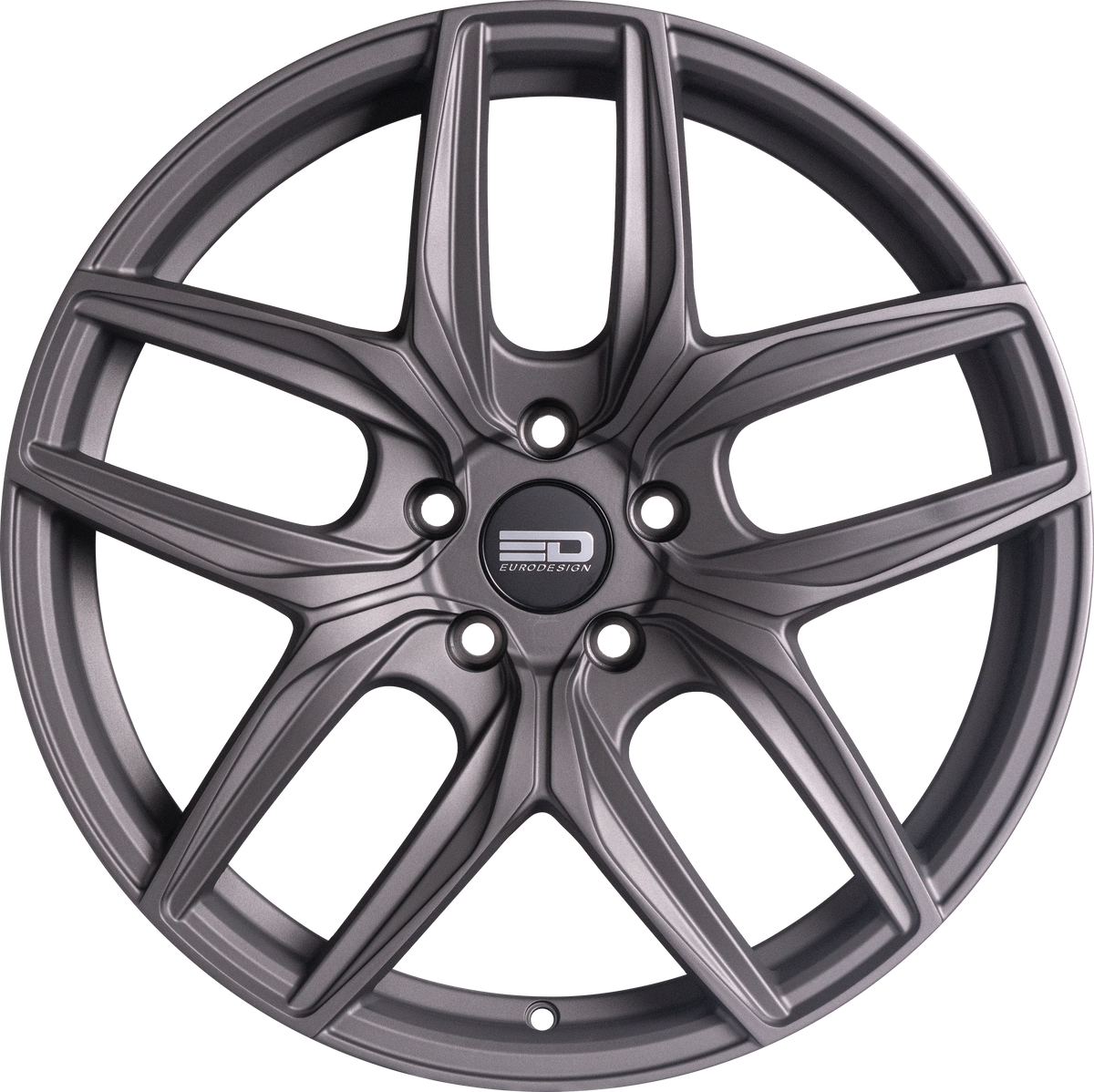 Euro Design Forza Matte Gunmetal 19x8.5 +30 5x112mm 66.6mm