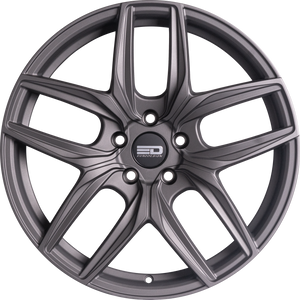 Euro Design Forza Matte Gunmetal 19x8.5 +35 5x114.3mm 64.1mm