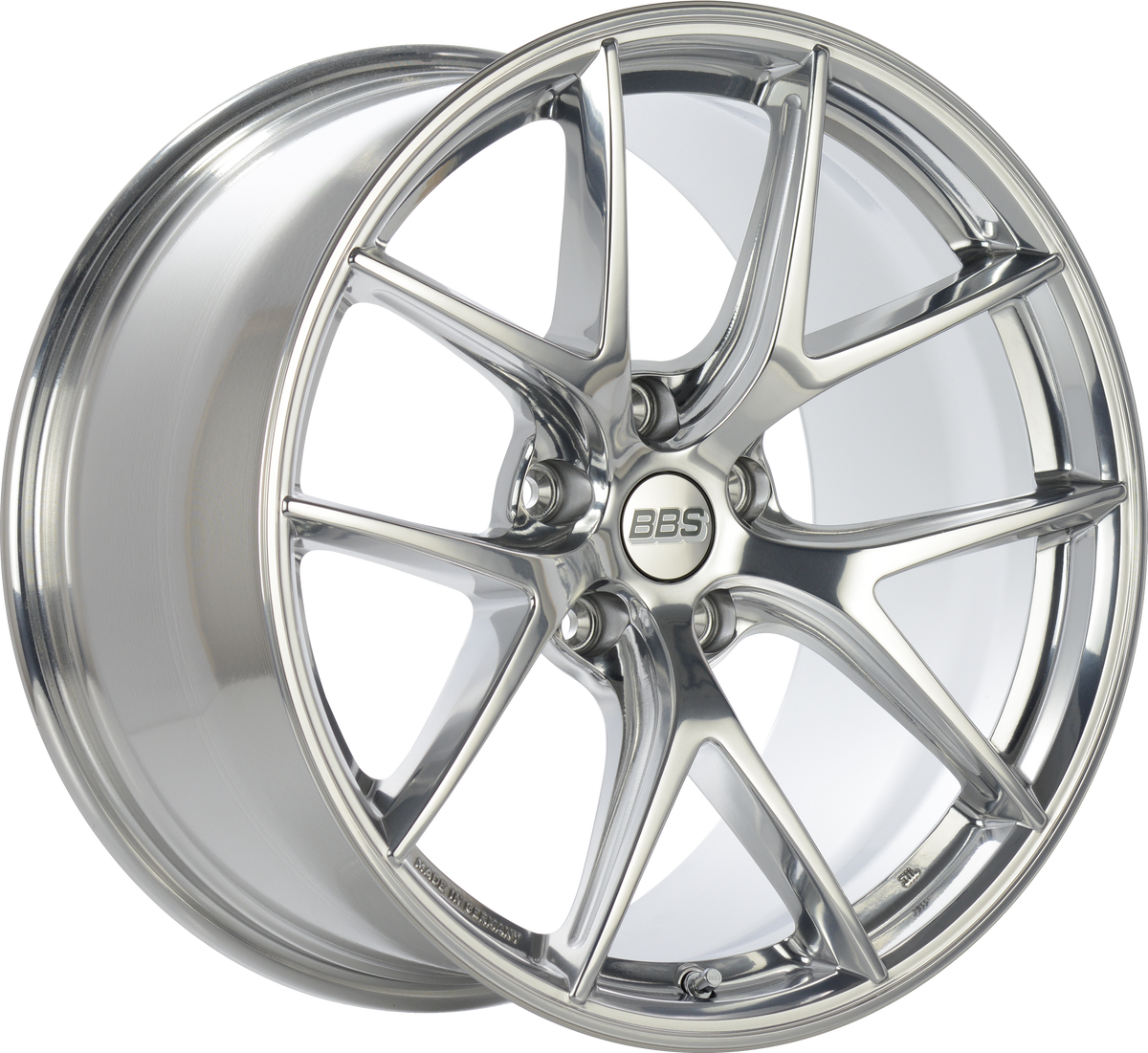 BBS CIR 20x11 +52 5x120 PFS CERAMIC POLISHED w/STAINLESS LIP
