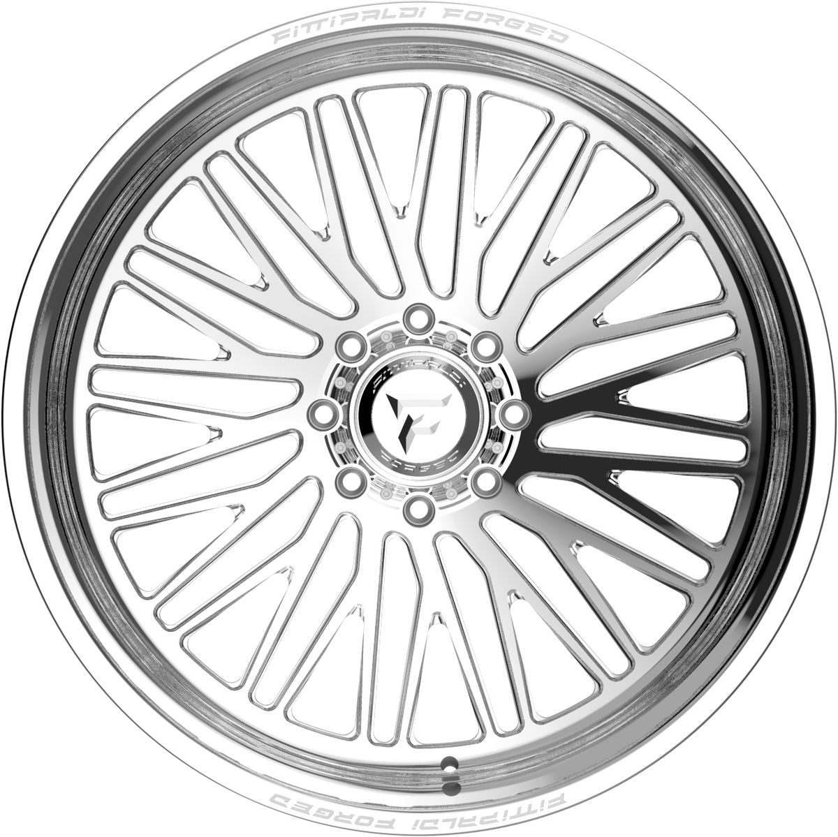 Fittipaldi FTF505P Polished 24x14 -76 8x165.1mm 125.2mm - Wheelwiz