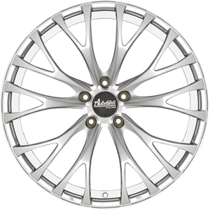 Advanti Fastoso Silver w/ Machined Undercut 20x10 +45 5x120mm 74.1mm - Wheelwiz