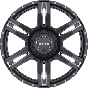 Krank Shaft Gloss Black Milled 18x9 0 5x127|5x139.7mm 108mm - Wheelwiz
