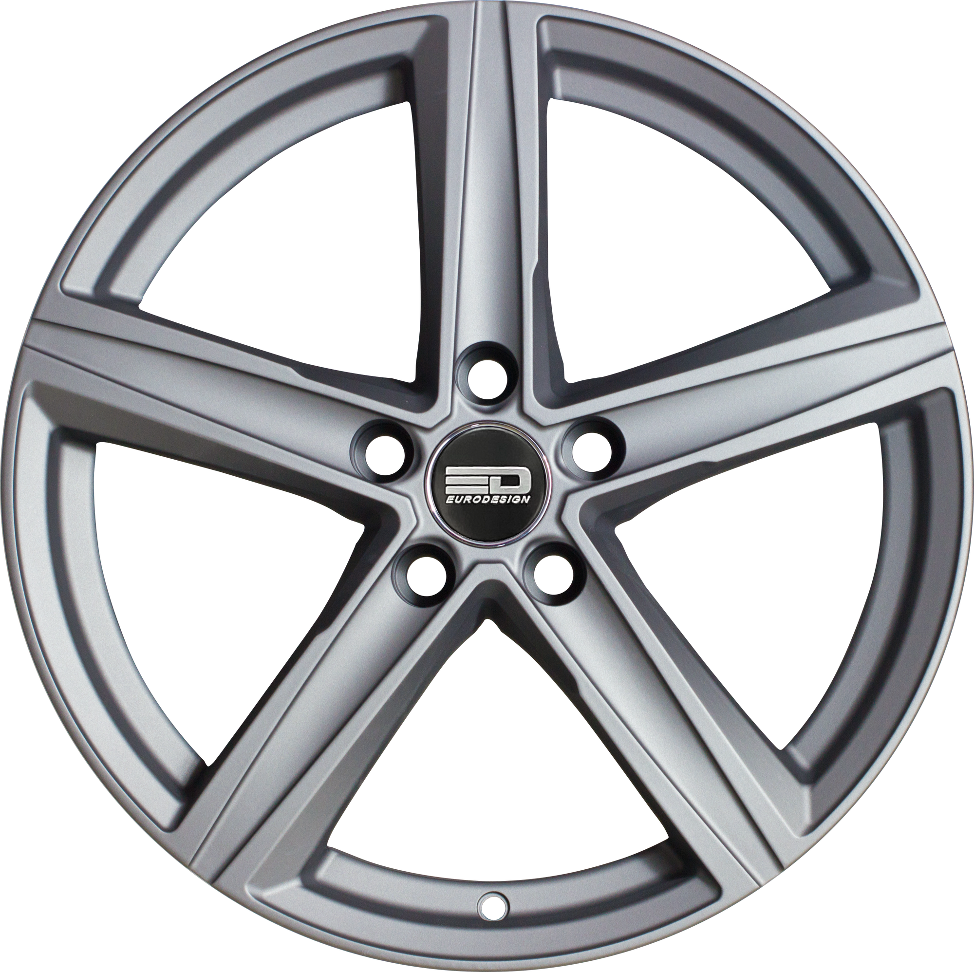 Euro Design Spa - EFS Matte Gunmetal 18x8 +35 5x100|5x105|5x110|5x112|5x115|5x118|5x108|5x114.3|5x98mm 72.6mm - WheelWiz