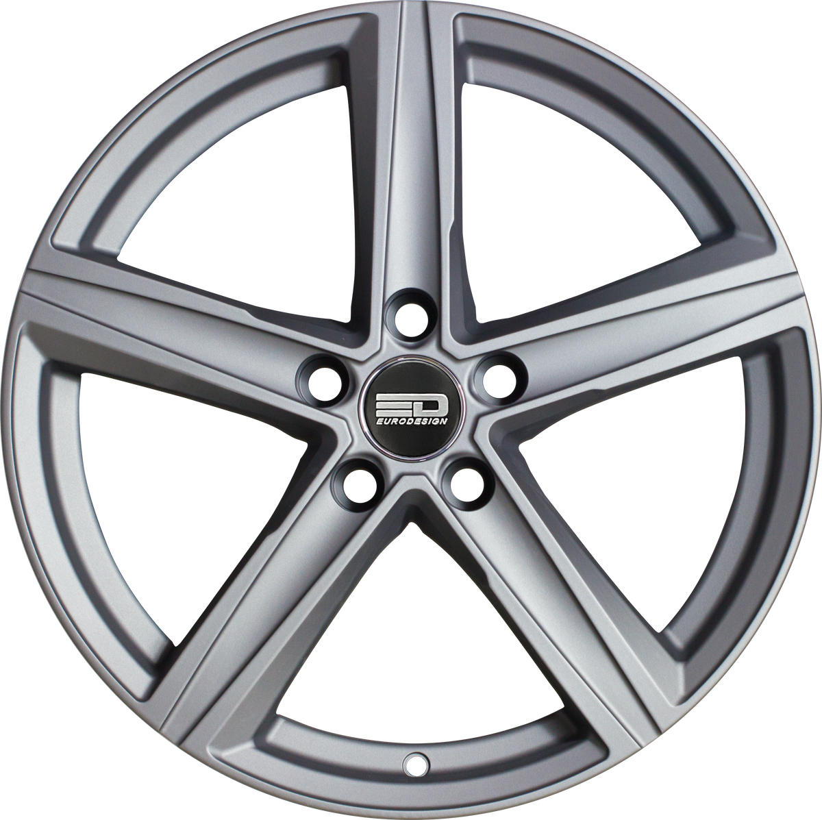 Euro Design Spa - EFS Matte Gunmetal 18x8 +35 5x100|5x105|5x110|5x112|5x115|5x118|5x108|5x114.3|5x98mm 72.6mm - Wheelwiz