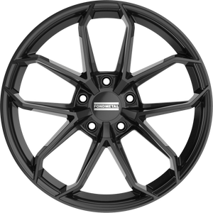 Fondmetal Zelos Gloss Black 21x11 +49 5x130mm 71.6mm - Wheelwiz