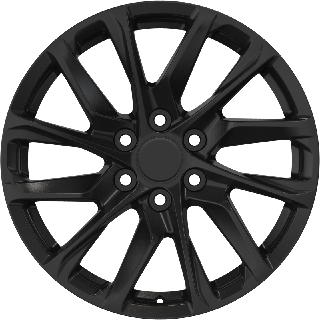 YKW Replica CDR4 Gloss Black 20x9 +28 6x139.7mm 78.1mm