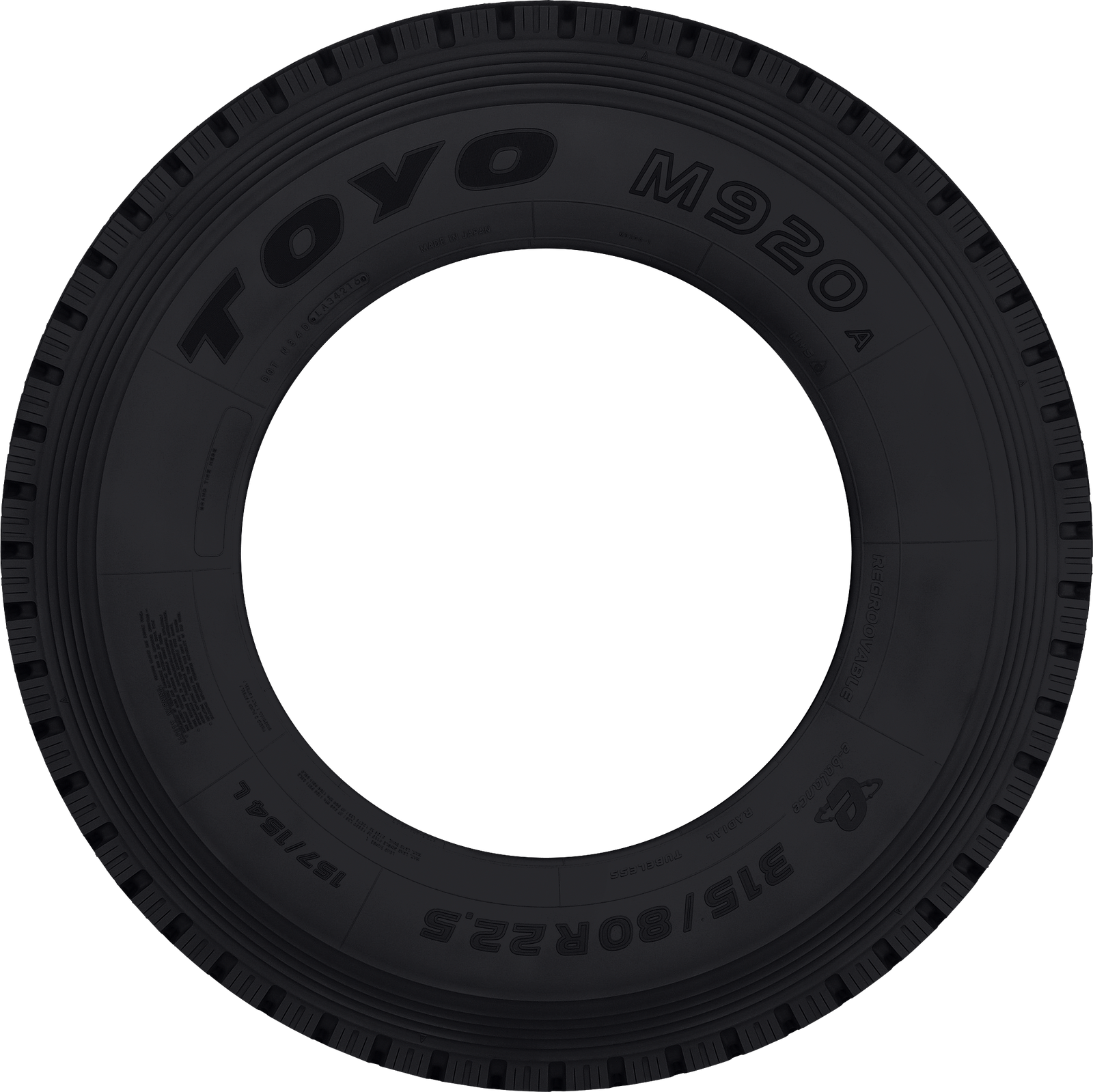 Toyo M920A 11R24.5 - Wheelwiz