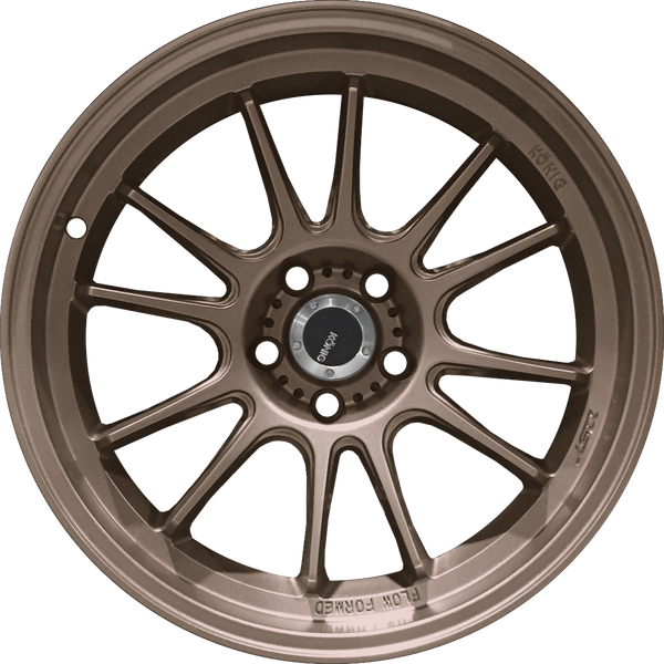 【ML】キャシー・ラング Konig Hypergram Race Bronze 18x8.5 +38 5x100mm 73.1mm– Wheelwiz