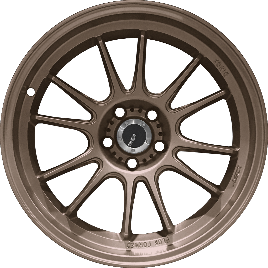 Konig Hypergram Race Bronze 17x9 +40 5x114.3mm 73.1mm - Wheelwiz