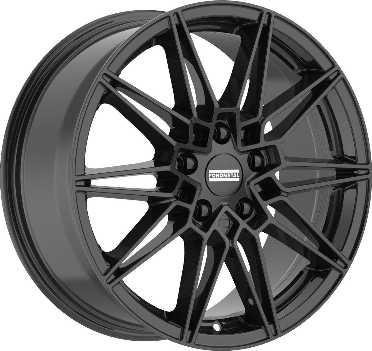 Fondmetal Thoe Gloss Black 19x9 +41 5x112mm 66.5mm - Wheelwiz