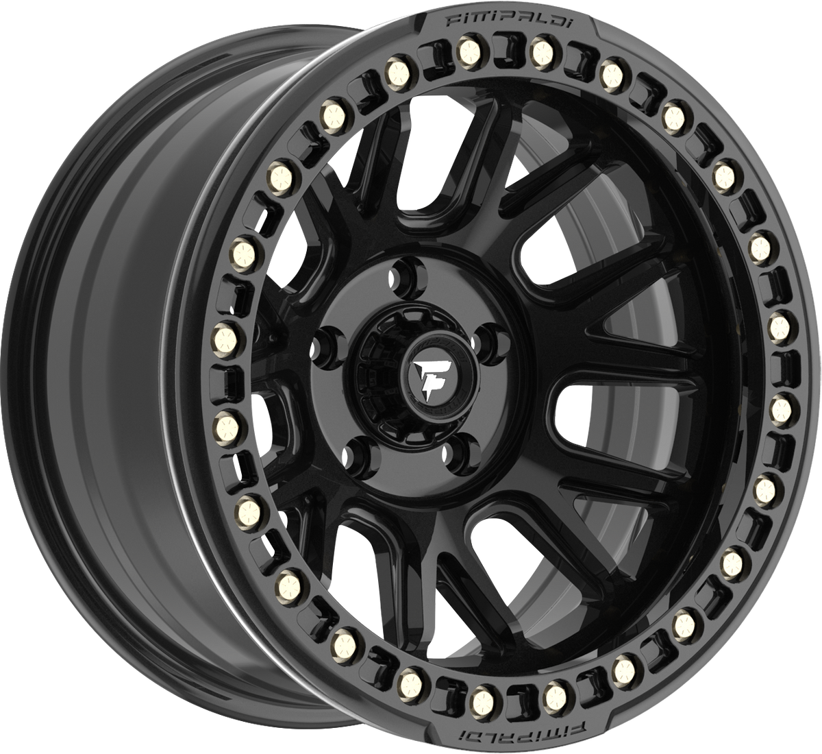 Fittipaldi FB151B Satin Black 17x9 -38 6x139.7mm 106.2mm - Wheelwiz