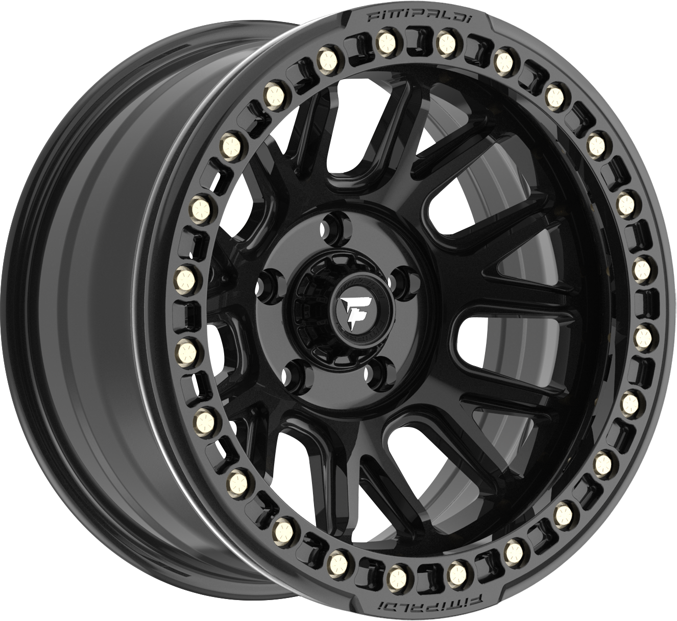 Fittipaldi FB151B Satin Black 17x9 -38 5x127mm 71.5mm - Wheelwiz