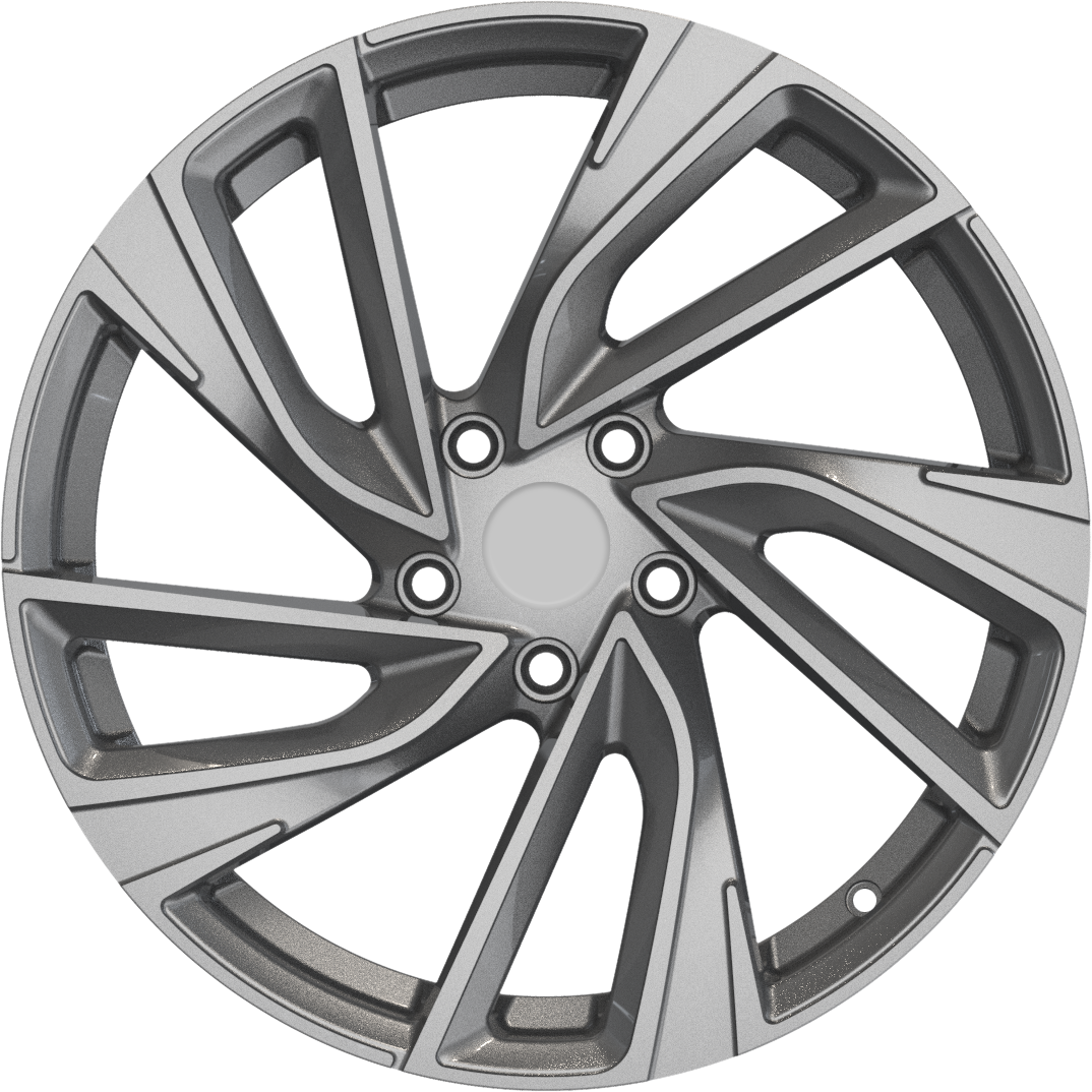 YKW Replica VR1 Gloss Gunmetal 18x7.5 +42 5x112mm 57.1mm