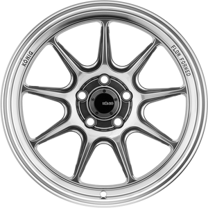 Konig Countergram Hyper Chrome w/ Machined Lip 18x10.5 +20 5x114.3mm 73.1mm - WheelWiz