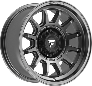 Fittipaldi FT102A Satin Anthracite 17x8.5 0 6x139.7mm 106.2mm - Wheelwiz