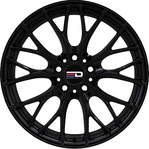 Euro Design Camillo Matte Black 19x8.5 +35 5x112mm 66.7mm - Wheelwiz