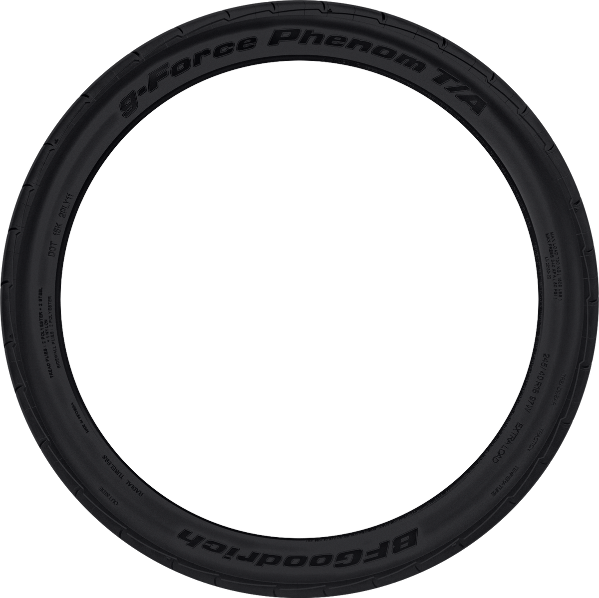 BFGoodrich g-Force Phenom T/A 225/40ZR19 - Wheelwiz