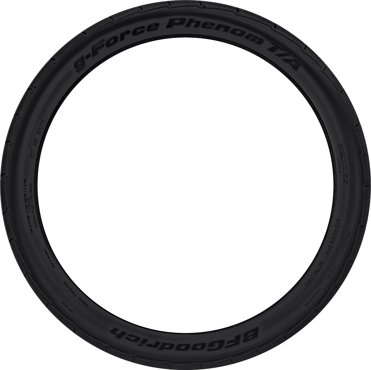 BFGoodrich g-Force Phenom T/A 225/40ZR19 - Wheelwiz