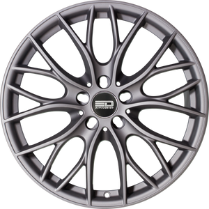 Euro Design Camillo Matte Gunmetal 19x8.5 +35 5x112mm 66.7mm - WheelWiz