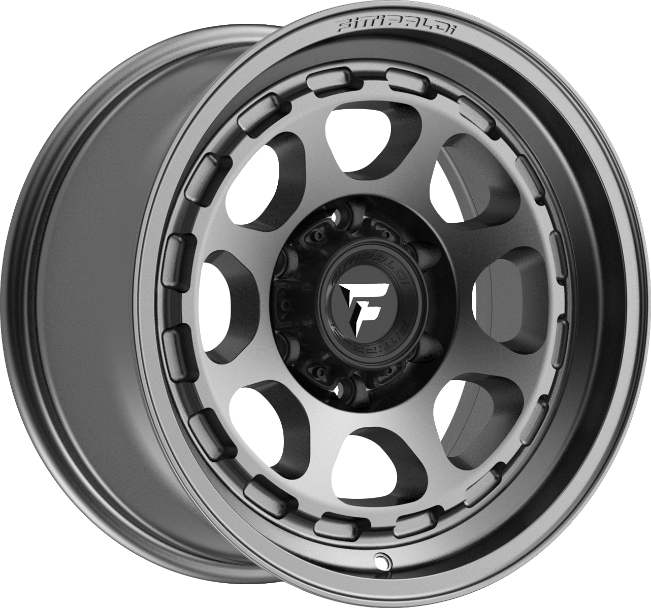 Fittipaldi FT103A Satin Anthracite 17x8.5 0 5x127mm 71.5mm - Wheelwiz