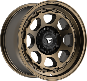 Fittipaldi FT103Z Satin Bronze 17x8.5 0 8x165.1mm 125.2mm - Wheelwiz