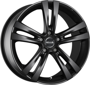 MAK Zenith Matte Black 15x5 +38 4x100mm 60.1mm