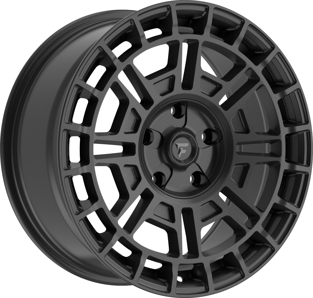 Fittipaldi FT109SB Satin Black 17x8 +35 5x100mm 66.6mm - Wheelwiz