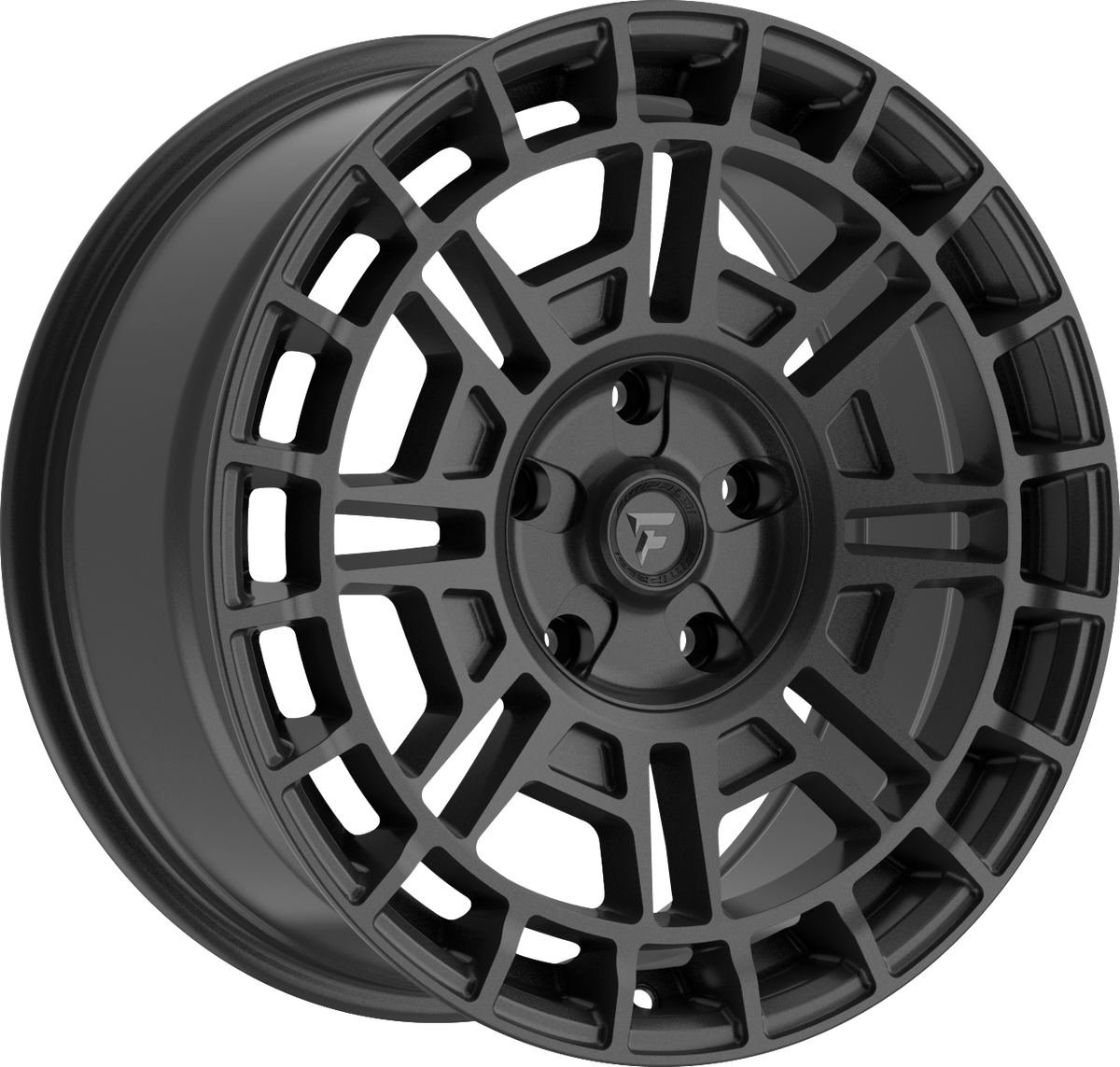 Fittipaldi FT109SB Satin Black 18x8 +35 5x108mm 73.1mm - Wheelwiz